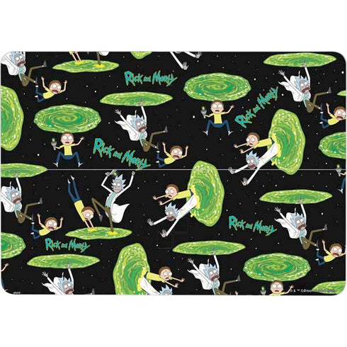 Adult Swim Rick and Morty Portal Pattern Surface Laptop Studio Skin